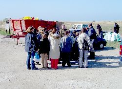 Groupe de volontaires.